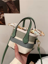 Sac Seau Tissé À Bandoulière Minimaliste Élégant
